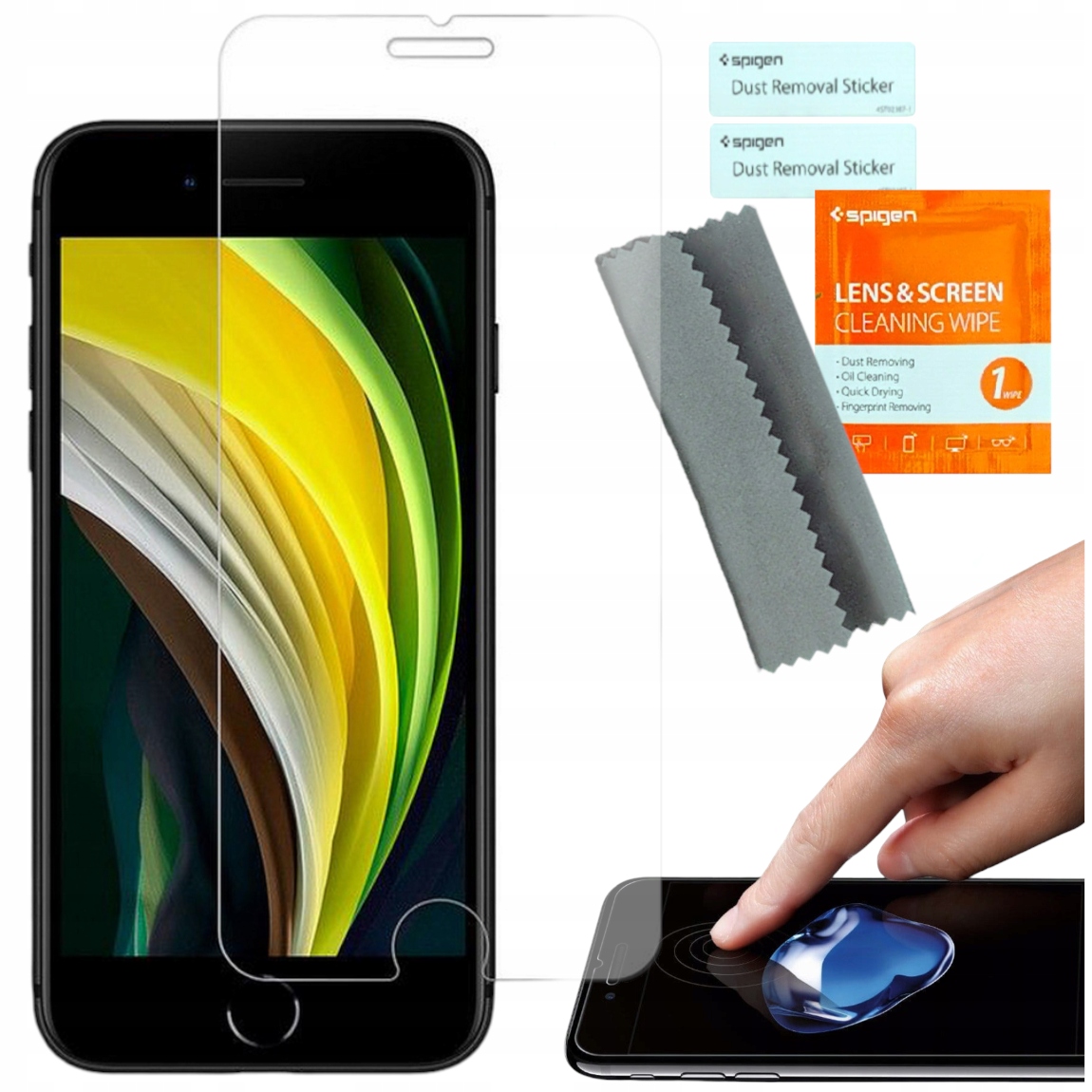 Tvrdené sklo Spigen pre Apple iPhone 7/8/SE 2020/SE 2022 1 ks.